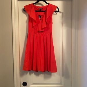 Coral dress
